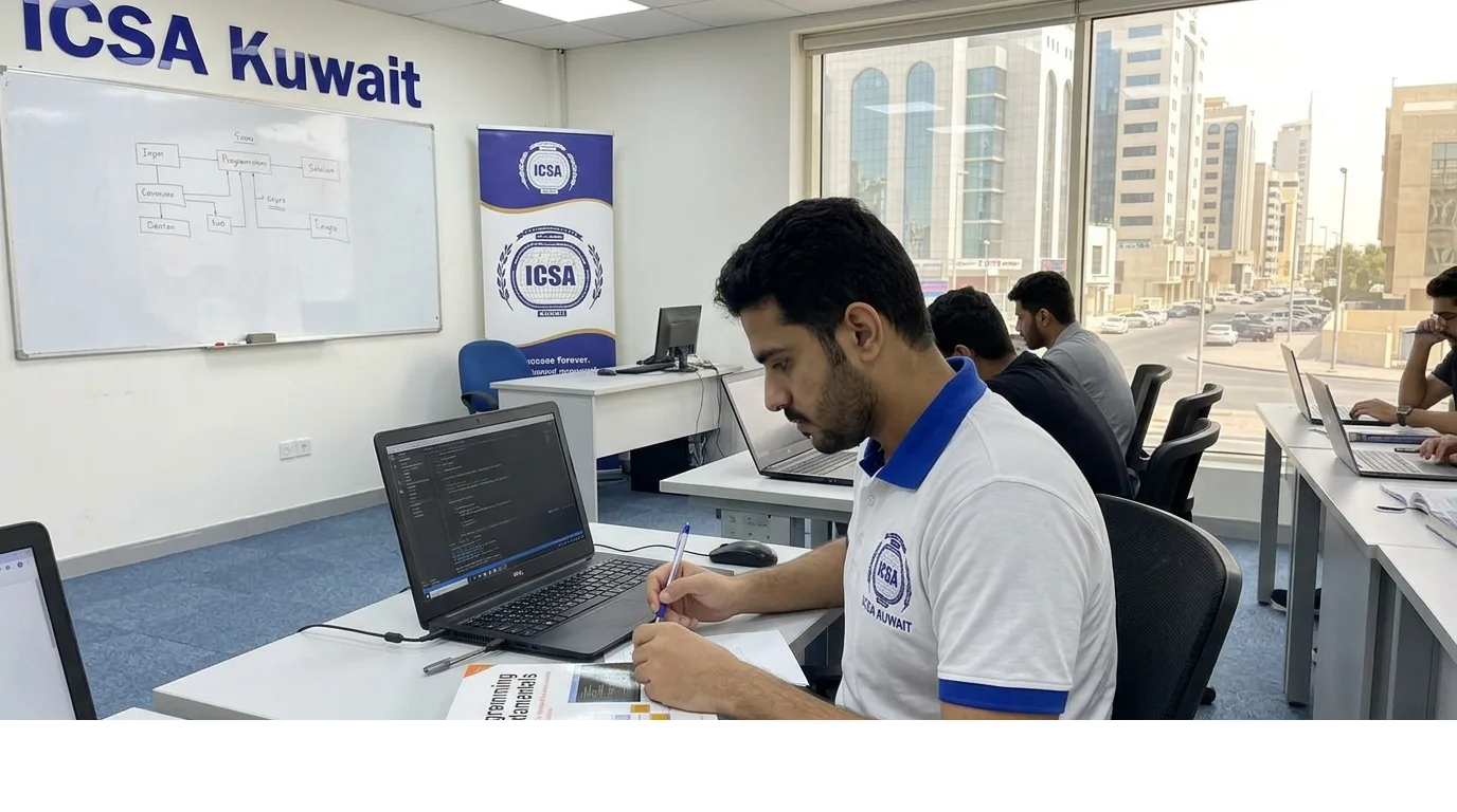 Students learning new skills